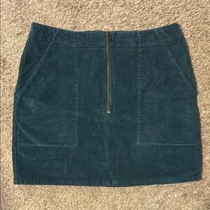 Green Mini Pencil Skirt for Casual Work